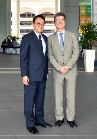 Jeffrey Sachs Appointed Honorary Distinguished Professor at Sunway