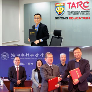 TAR UC Fortifies Academic Relations Abroad