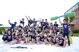 Curtin Sarawak students organise East Malaysia's first foam party Pic 1