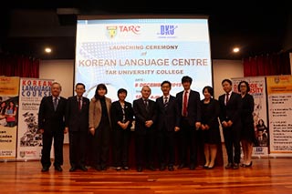 TAR University College launches its Korean Language Centre Pic 2
