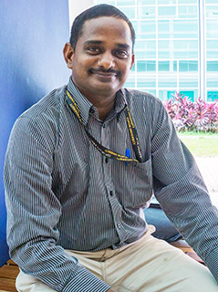 Dr Lenin Gopal, Head, Department of Electrical and Computer Engineering.