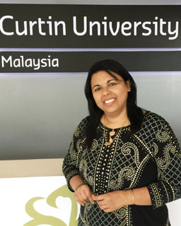 Week-long exchange at Curtin Malaysia an enlightening experience for Dr. Hewamanne