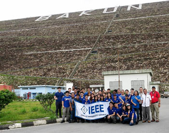Curtin Malaysia engineering students impressed by Bakun Dam