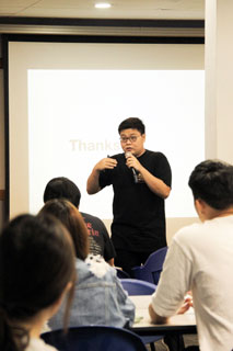 Alexander Cheah shares his experience in the “Experience Design Workshop”