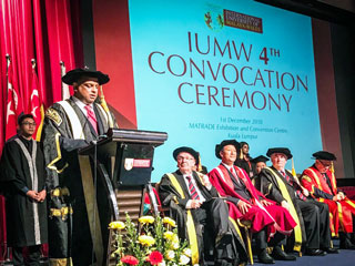 Dream the impossible at IUMW 4th Convocation Ceremony