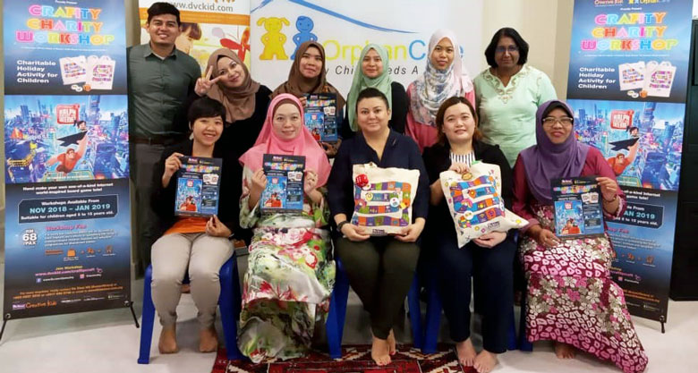 Crafity Charity Workshop 2018 event launch at OrphanCare Foundation’s office and baby hatch centre in Petaling Jaya.